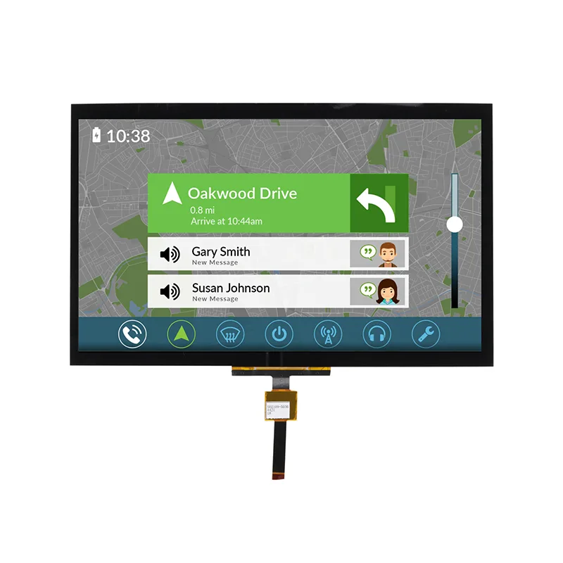 10.1 inç Endüstriyel PCAP Dokunmatik Ekran Modülü